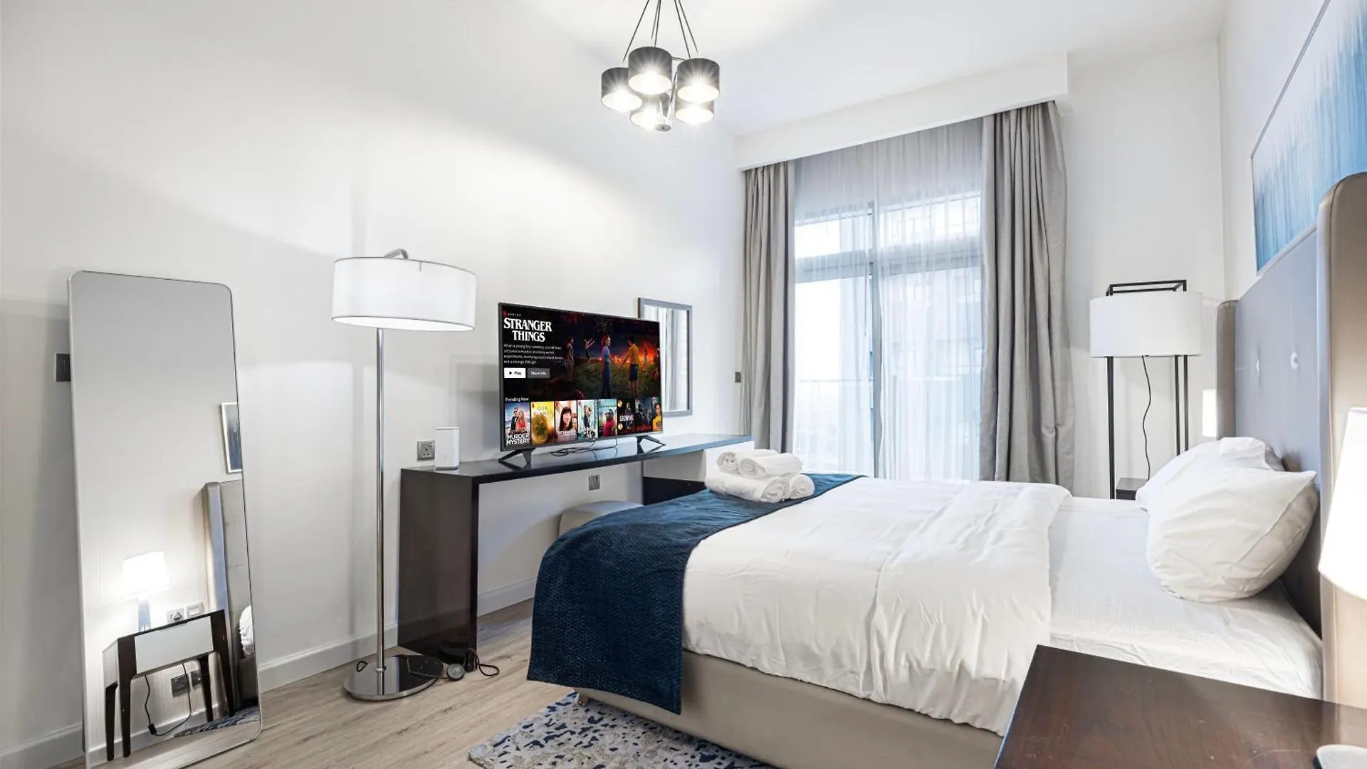 アパート Modern 1Br In Avanti With Pool & Gym ドバイ アラブ首長国連邦
